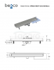BESCO Odpływ liniowy Virgo Next Duo 60vm OL-60-VND